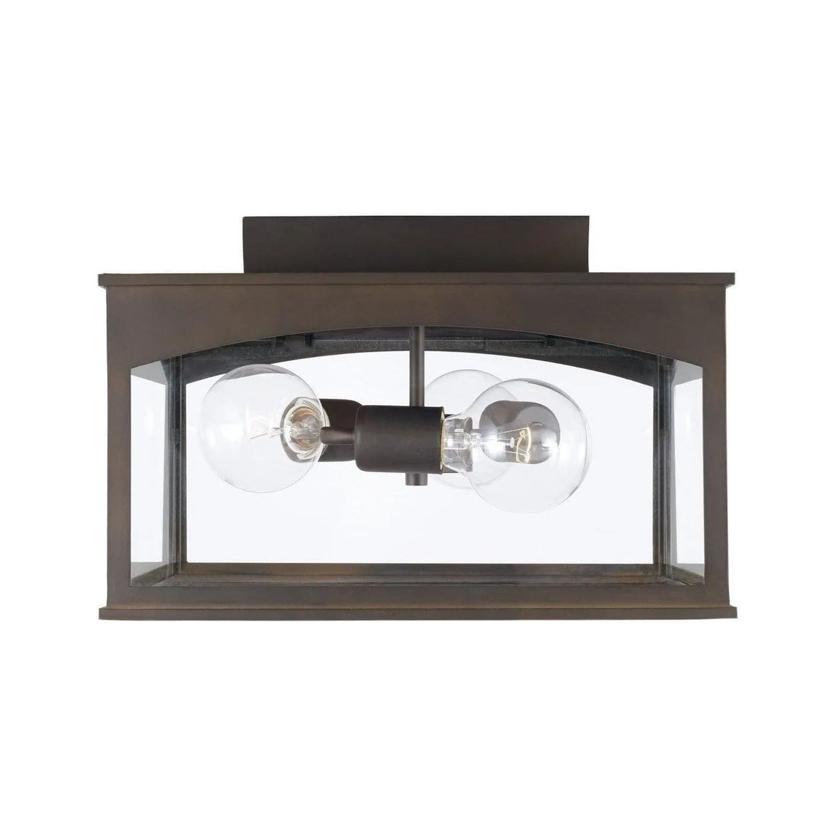 Capital Lighting Fixture Company - Burton Outdoor Flush Mount - 946731OZ | Montreal Lighting & Hardware