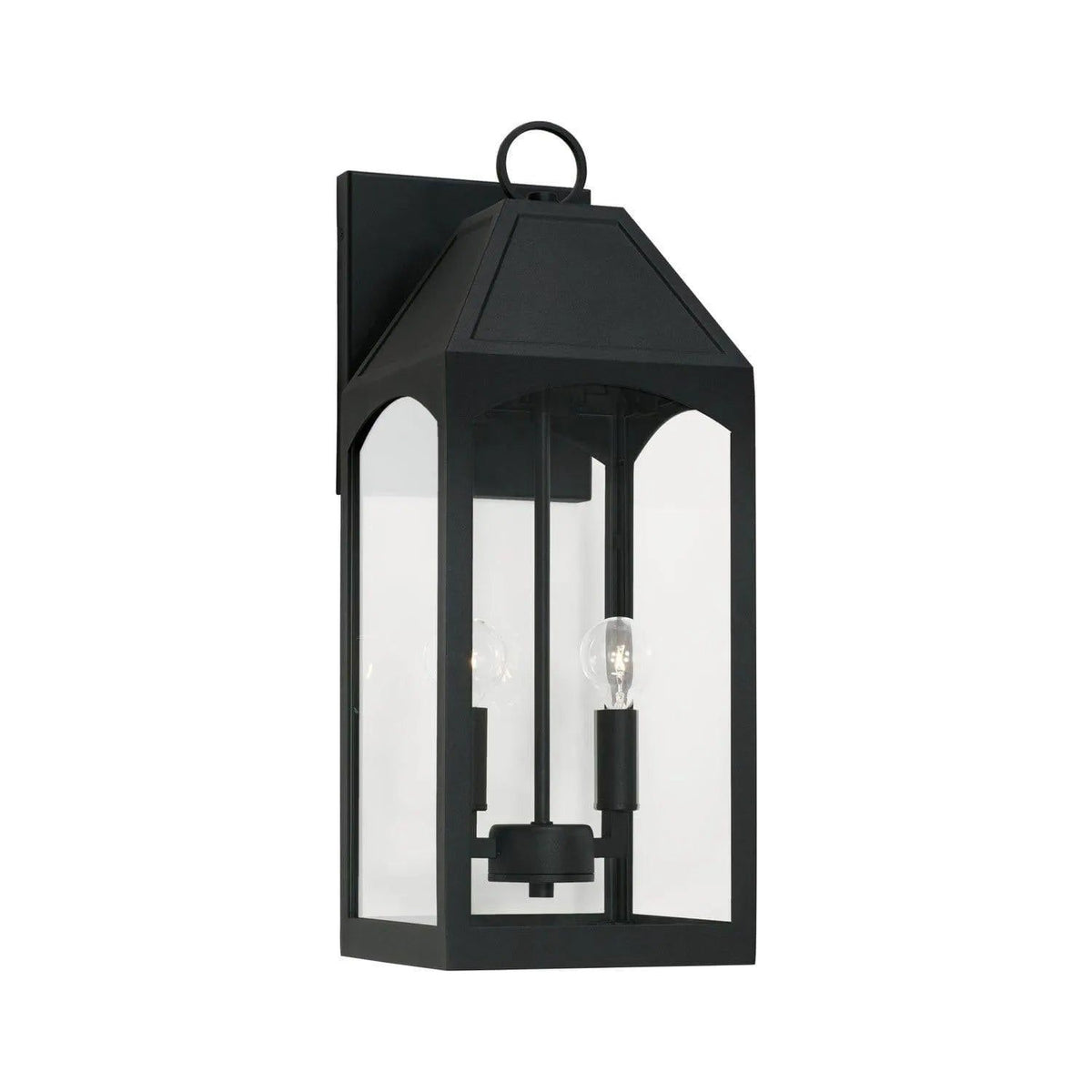 Capital Lighting Fixture Company - Burton Outdoor Wall Lantern - 946321BK | Montreal Lighting & Hardware