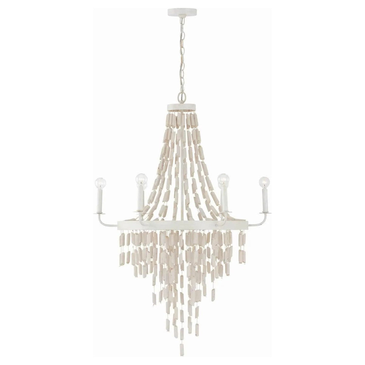 Capital Lighting Fixture Company - Carissa Chandelier - 447761OW | Montreal Lighting & Hardware