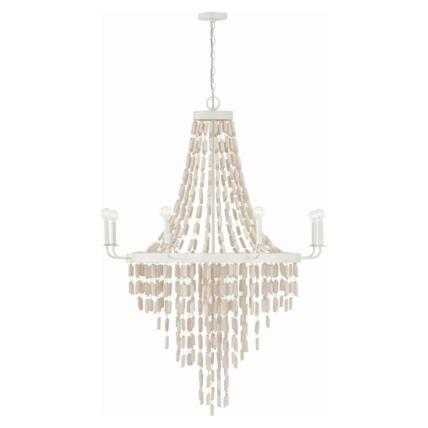 Capital Lighting Fixture Company - Carissa Chandelier - 447782OW | Montreal Lighting & Hardware