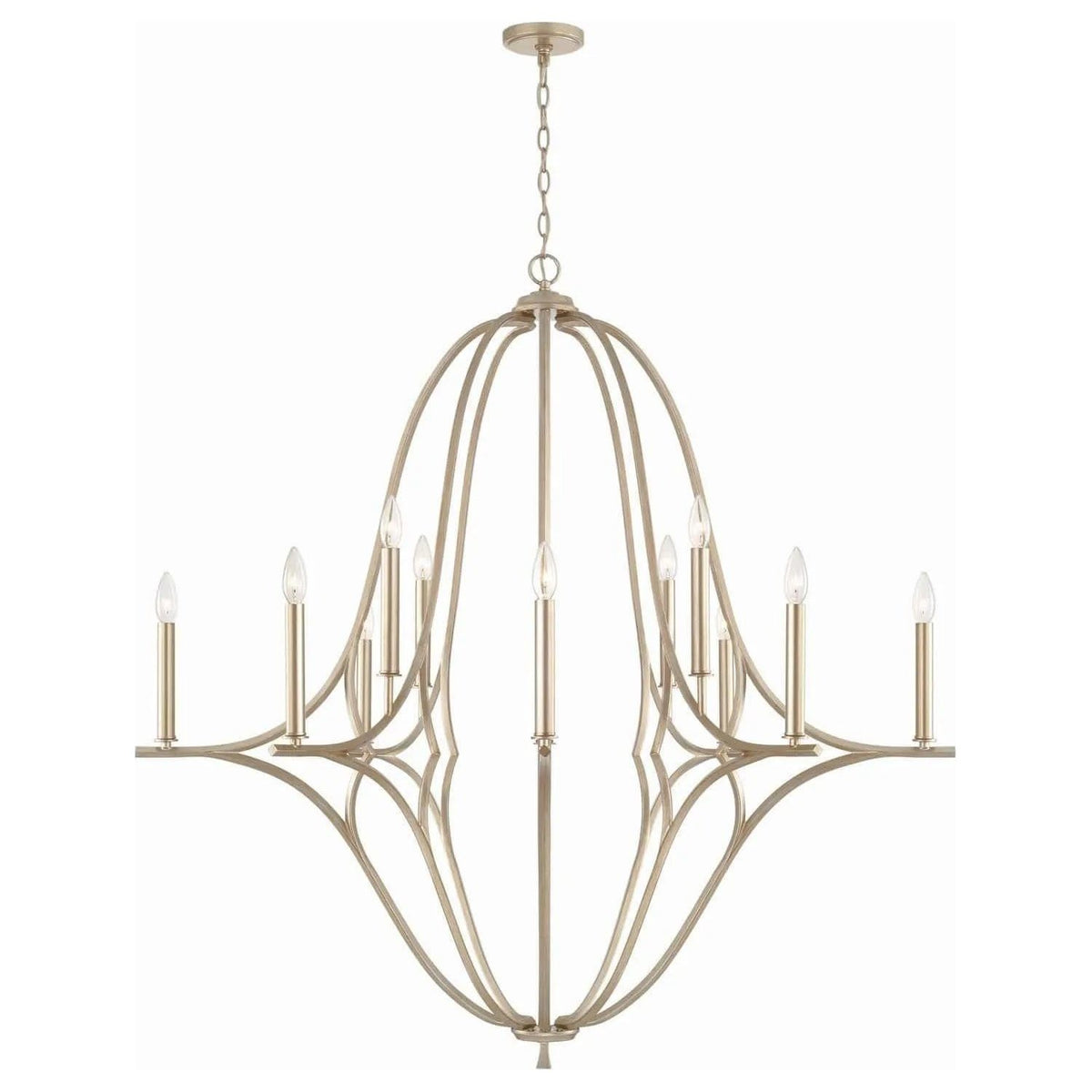 Capital Lighting Fixture Company - Claire Chandelier - 450001BS | Montreal Lighting & Hardware