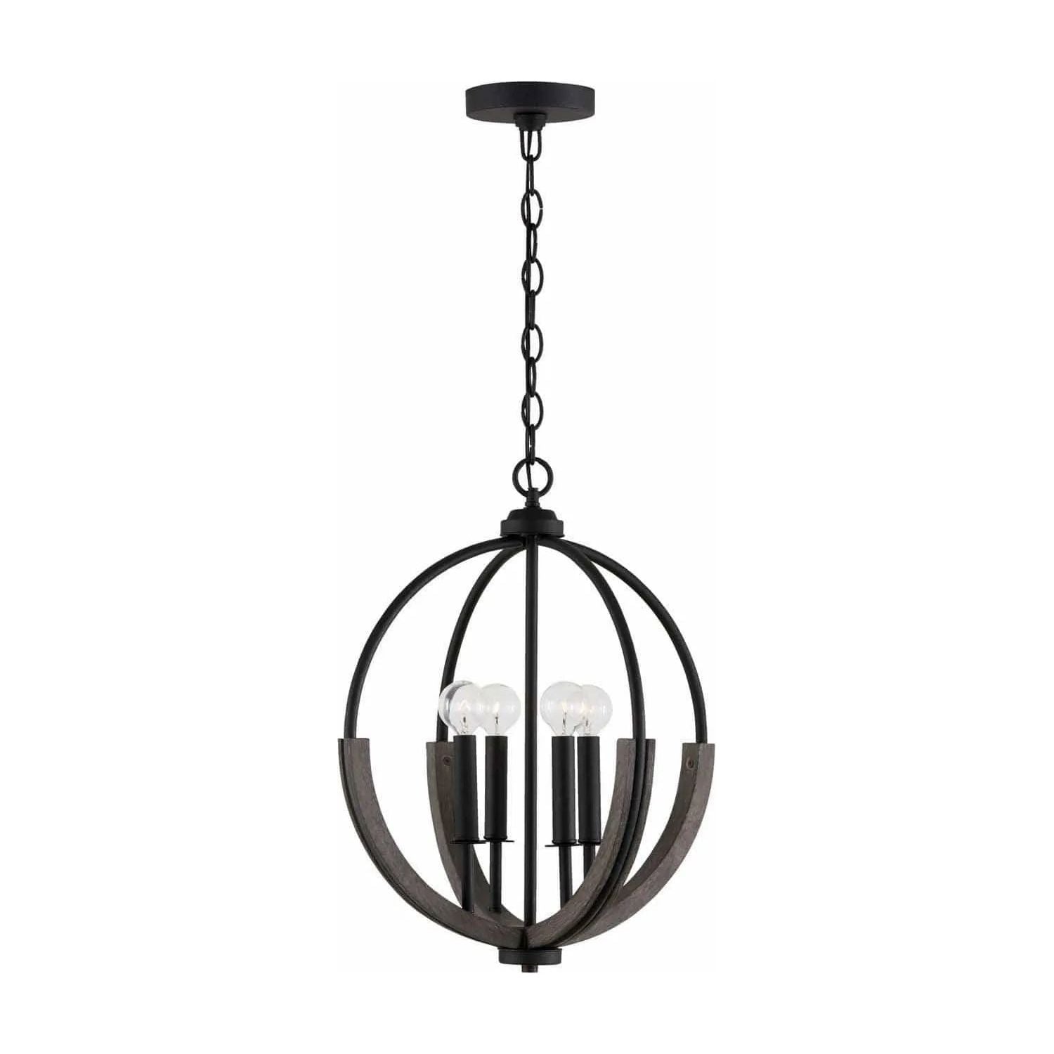 Capital Lighting Fixture Company - Clive Orb Pendant - 347642CK | Montreal Lighting & Hardware