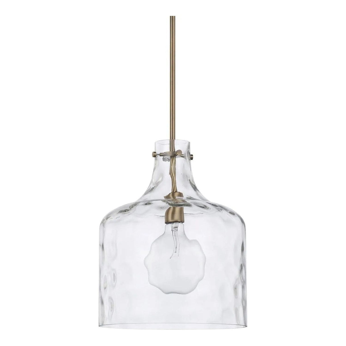 Capital Lighting Fixture Company - Crawford Water Glass Pendant - 325717AD | Montreal Lighting & Hardware