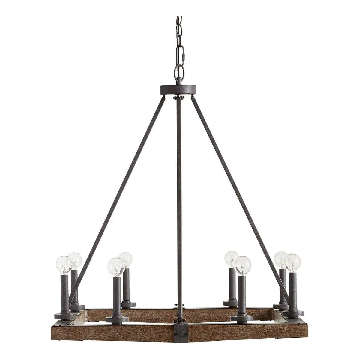 Capital Lighting Fixture Company - Dallas Chandelier - 424882IW | Montreal Lighting & Hardware