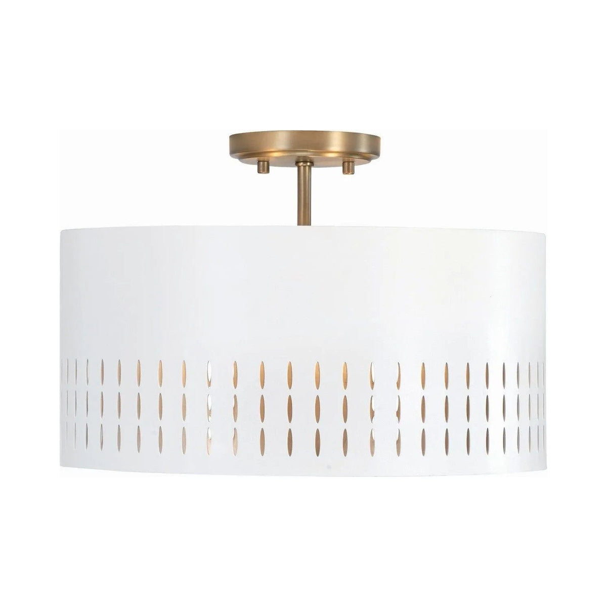 Capital Lighting Fixture Company - Dash Semi-Flush Mount - 250231AW | Montreal Lighting & Hardware