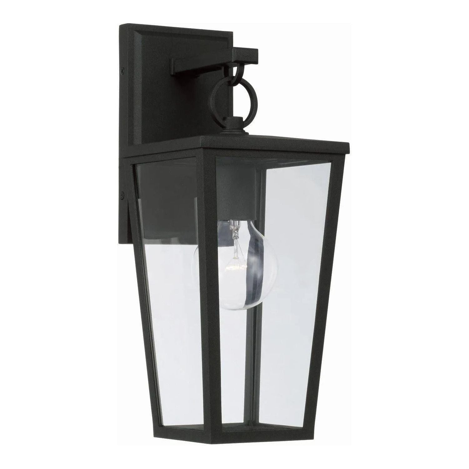 Capital Lighting Fixture Company - Elliott Outdoor Wall Lantern - 948111BK | Montreal Lighting & Hardware