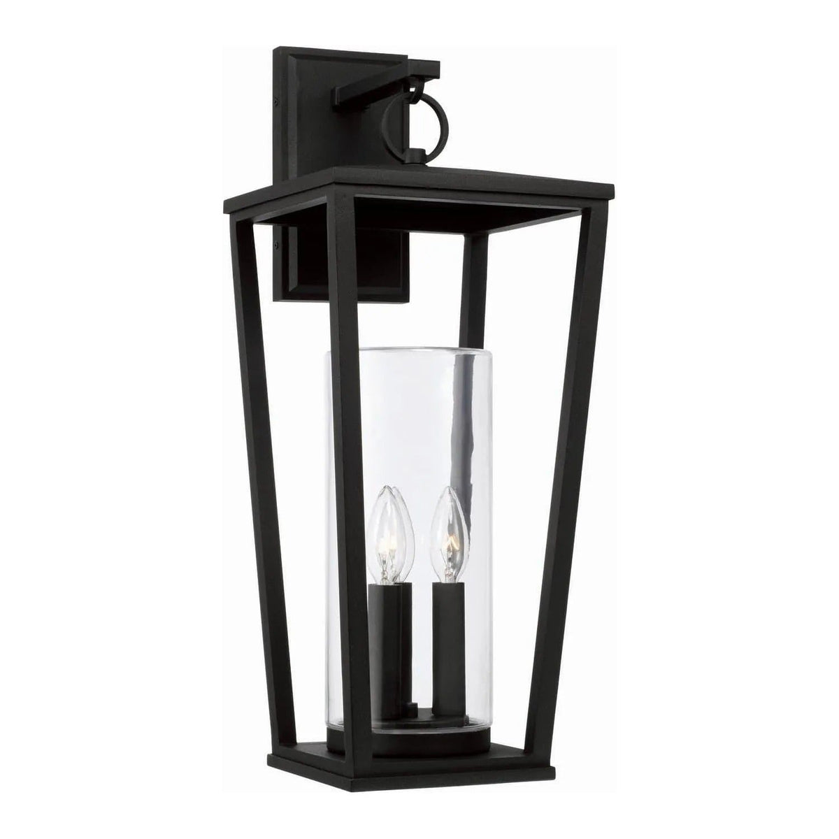 Capital Lighting Fixture Company - Elliott Outdoor Wall Lantern - 948131BK | Montreal Lighting & Hardware