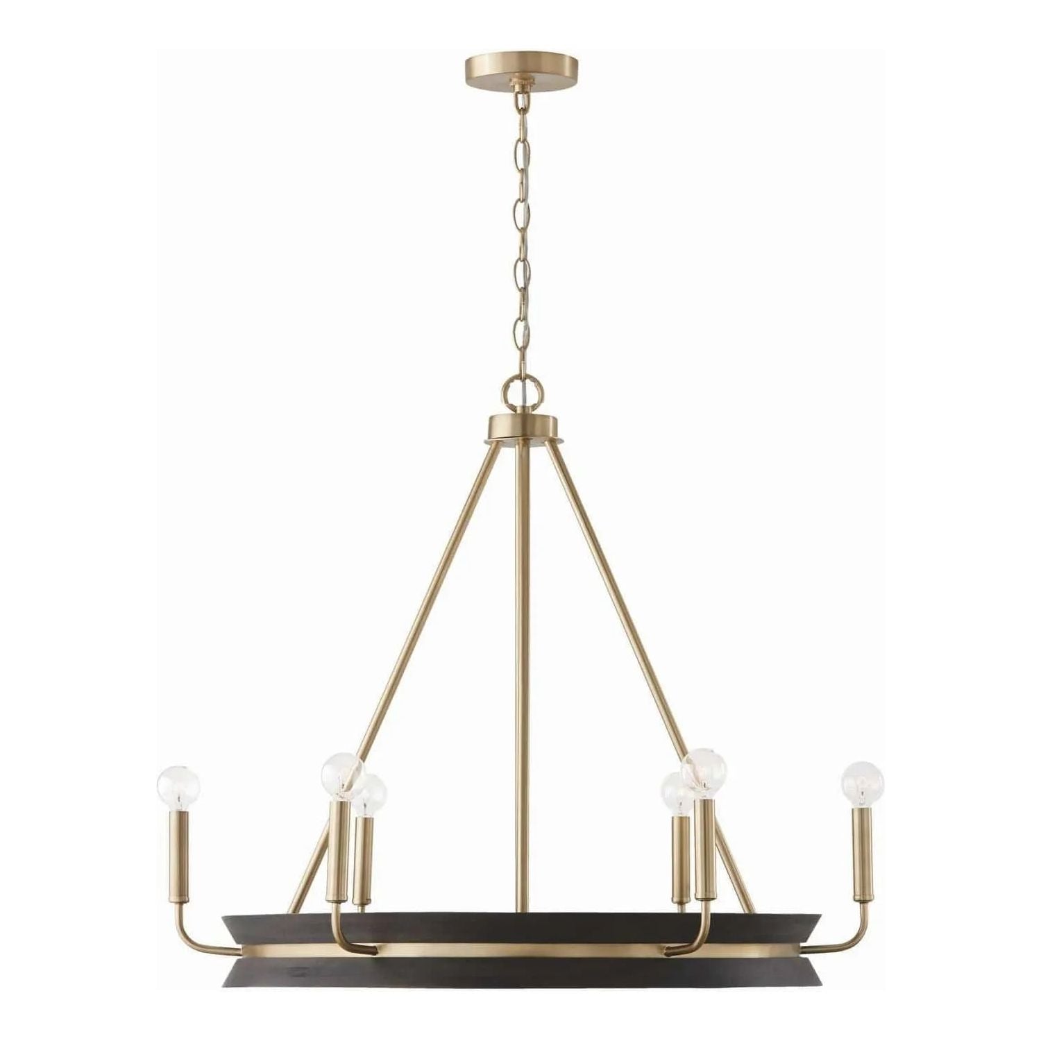 Capital Lighting Fixture Company - Finn Chandelier - 447361KR | Montreal Lighting & Hardware