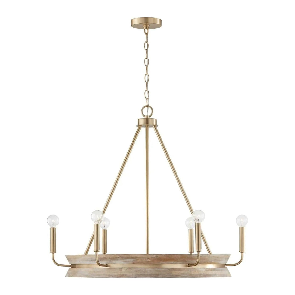 Capital Lighting Fixture Company - Finn Chandelier - 447361WS | Montreal Lighting & Hardware