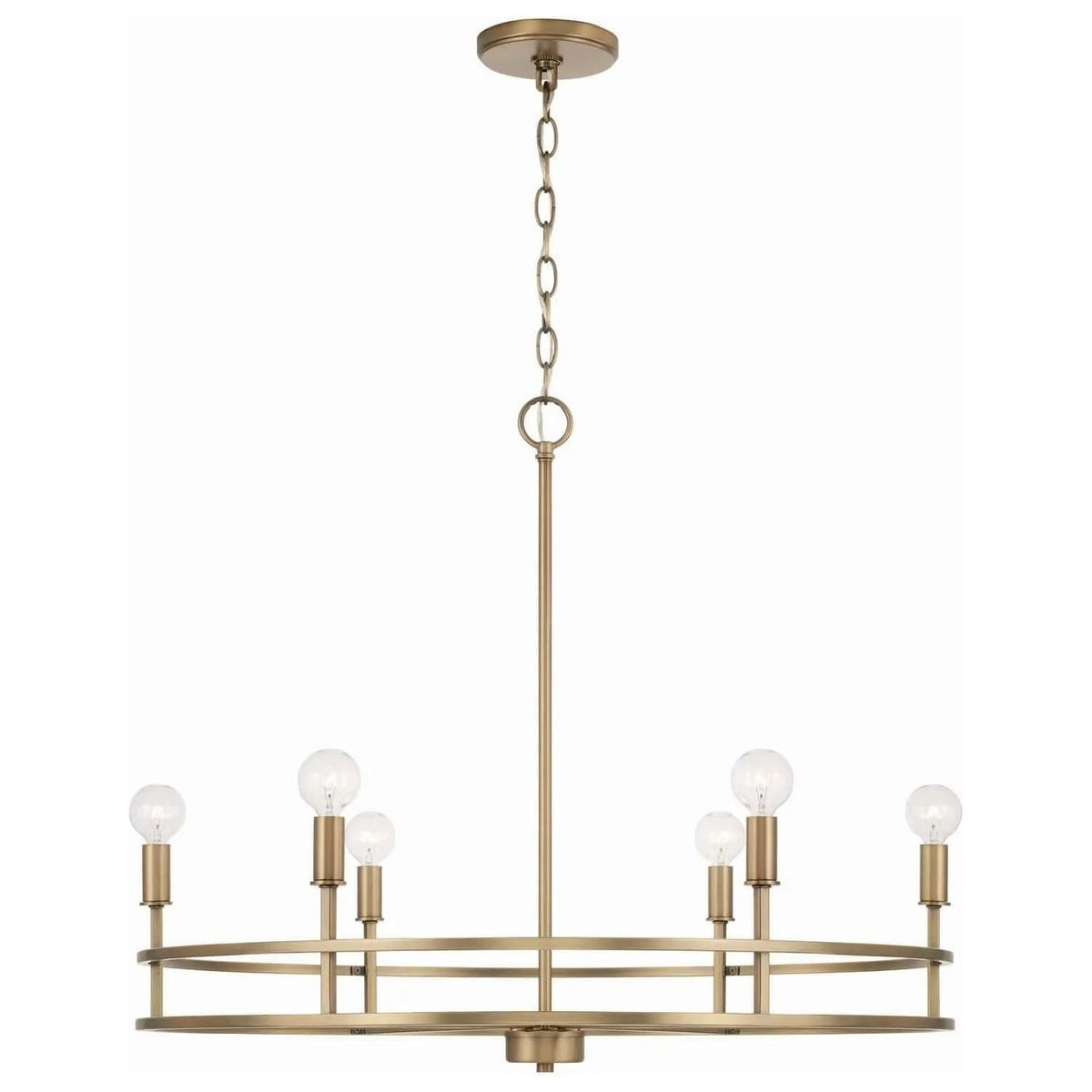 Capital Lighting Fixture Company - Fuller Chandelier - 448761AD | Montreal Lighting & Hardware