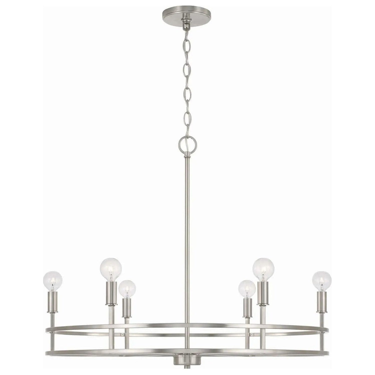 Capital Lighting Fixture Company - Fuller Chandelier - 448761BN | Montreal Lighting & Hardware