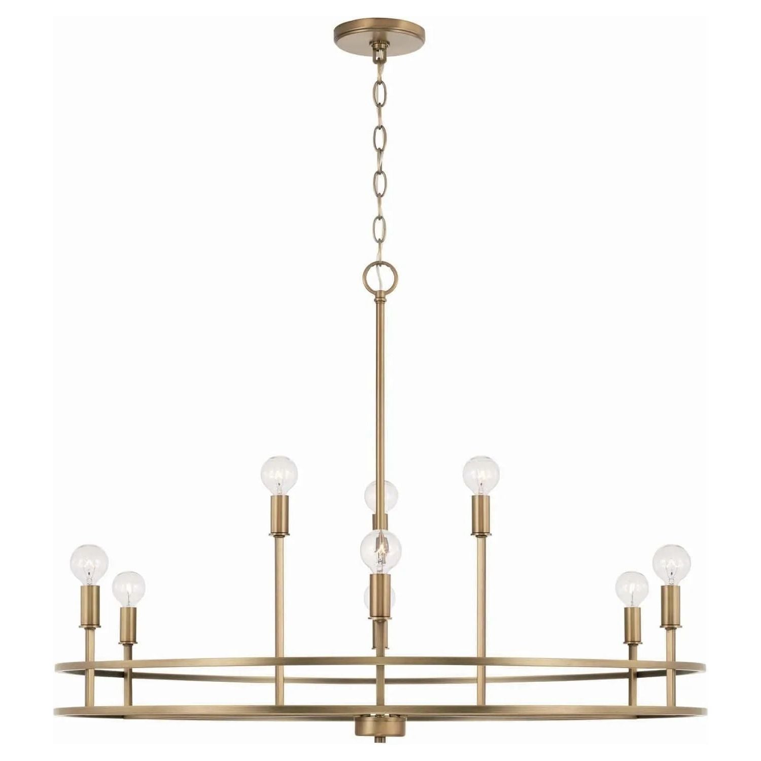 Capital Lighting Fixture Company - Fuller Chandelier - 448791AD | Montreal Lighting & Hardware