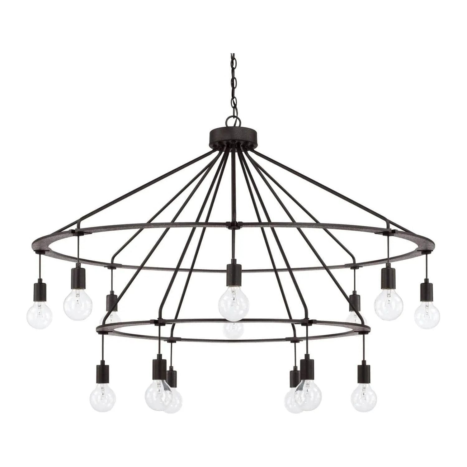 Capital Lighting Fixture Company - Helton Chandelier - 425602BI | Montreal Lighting & Hardware