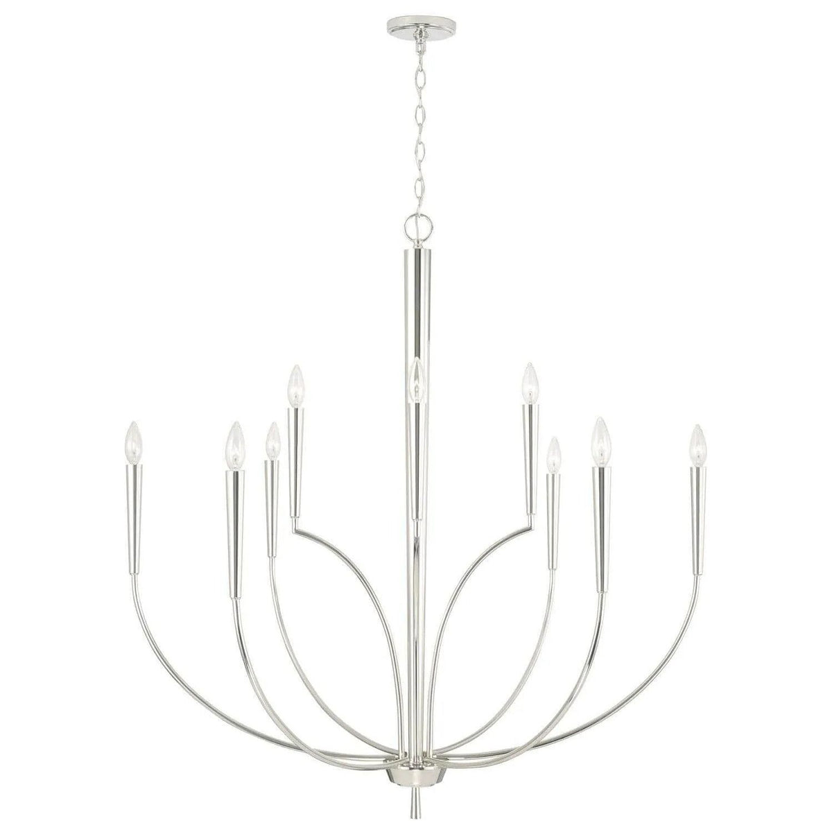 Capital Lighting Fixture Company - Holden Chandelier - 445901PN | Montreal Lighting & Hardware