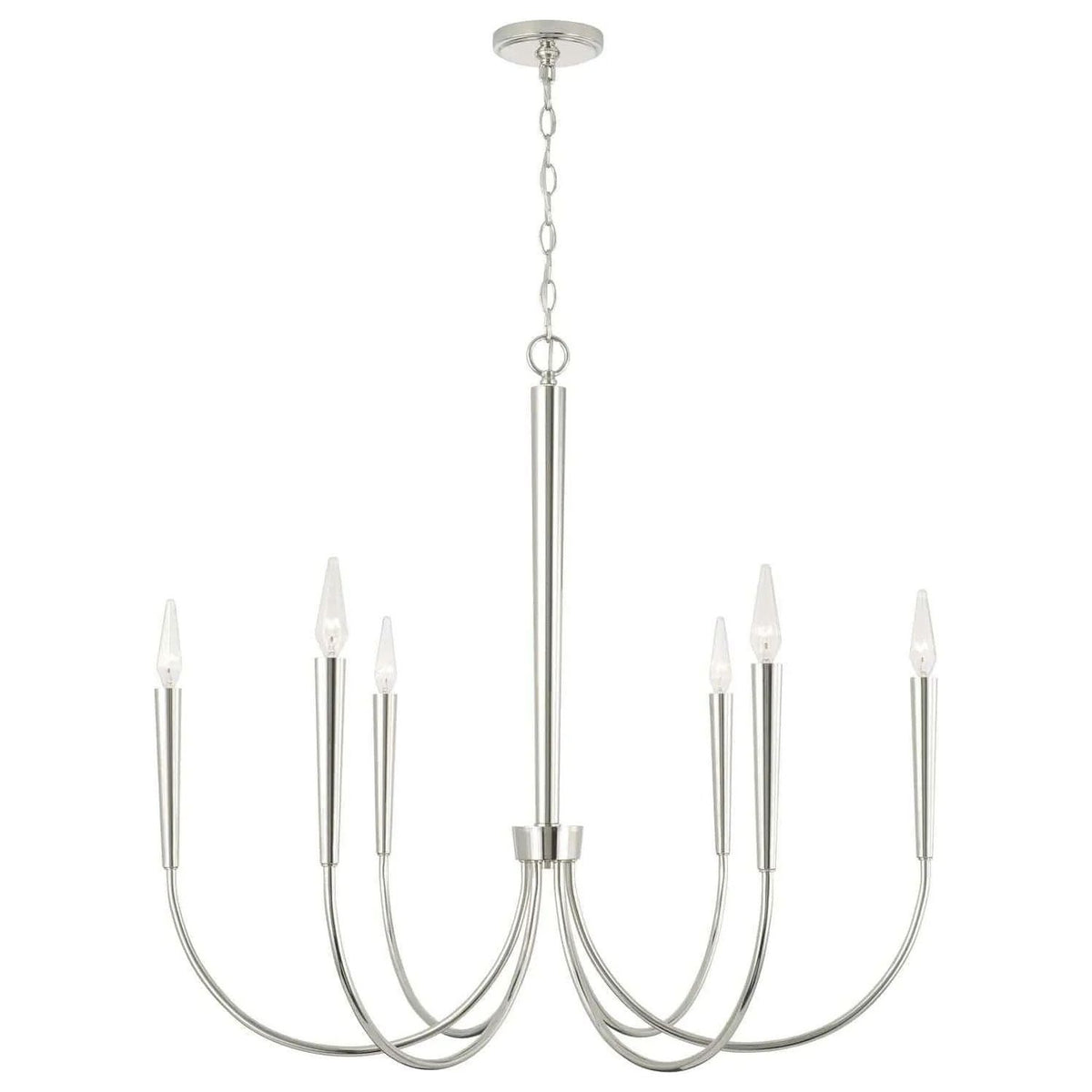 Capital Lighting Fixture Company - Holden Chandelier - 445961PN | Montreal Lighting & Hardware