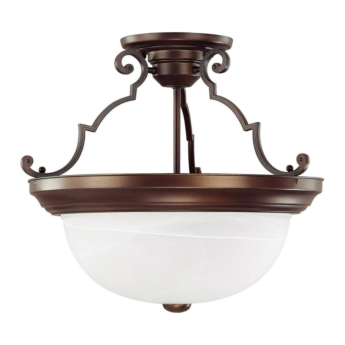 Capital Lighting Fixture Company - Holmes Semi-Flush Mount - 2717BB | Montreal Lighting & Hardware