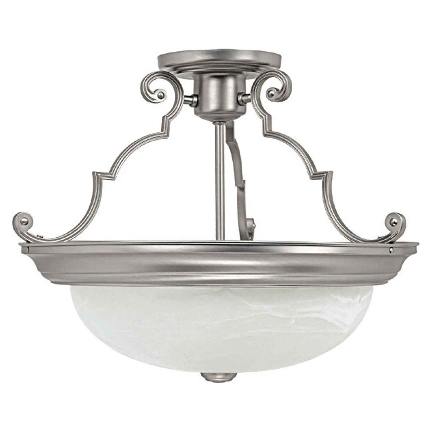 Capital Lighting Fixture Company - Holmes Semi-Flush Mount - 2717MN | Montreal Lighting & Hardware