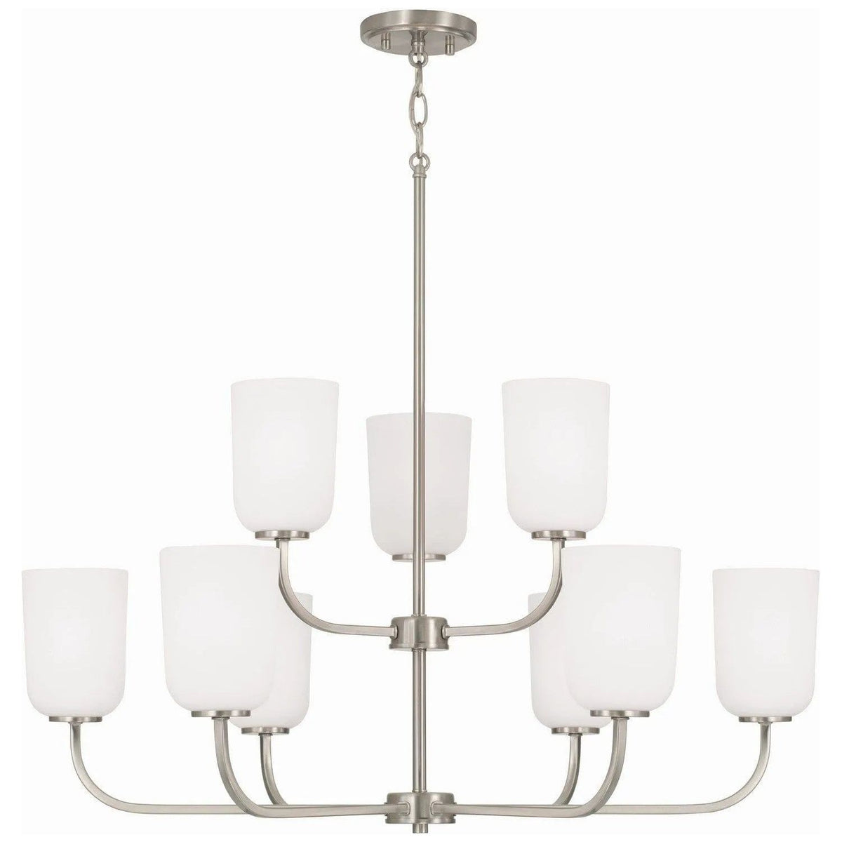 Capital Lighting Fixture Company - Lawson Chandelier - 448891BN-542 | Montreal Lighting & Hardware