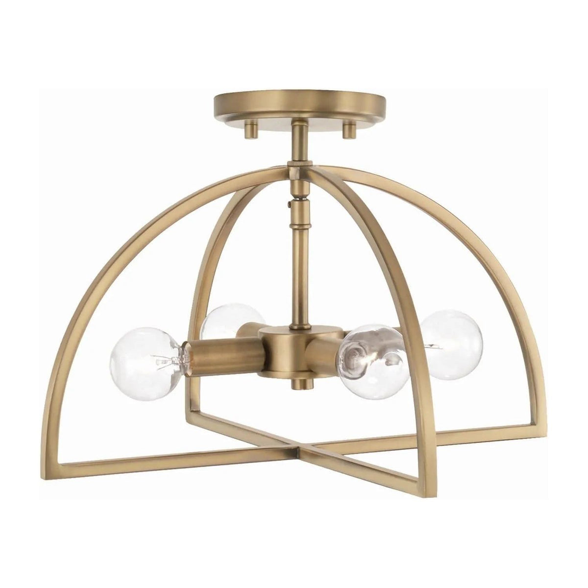 Capital Lighting Fixture Company - Lawson Semi-Flush Mount - 248841AD | Montreal Lighting & Hardware