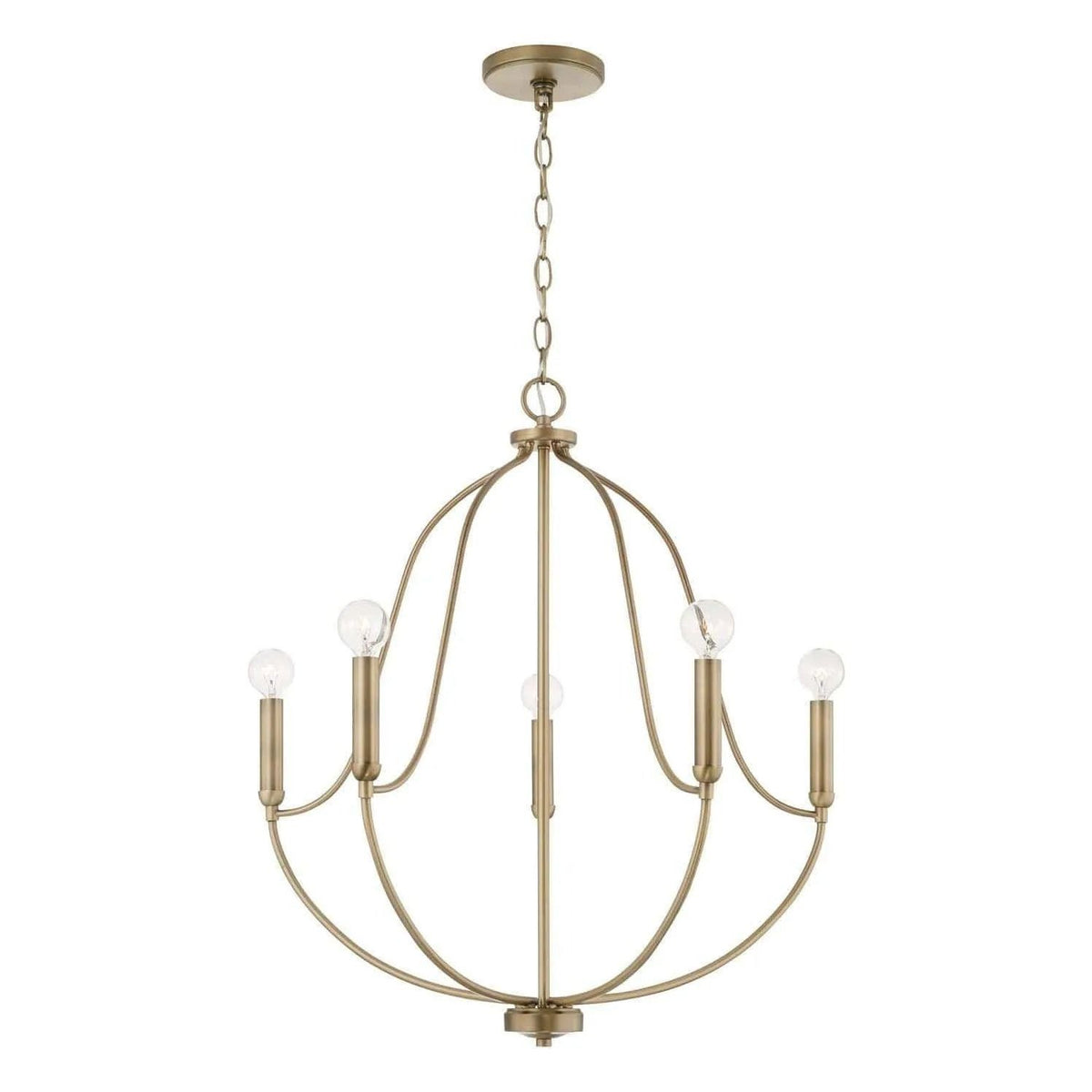 Capital Lighting Fixture Company - Madison Chandelier - 447051AD | Montreal Lighting & Hardware