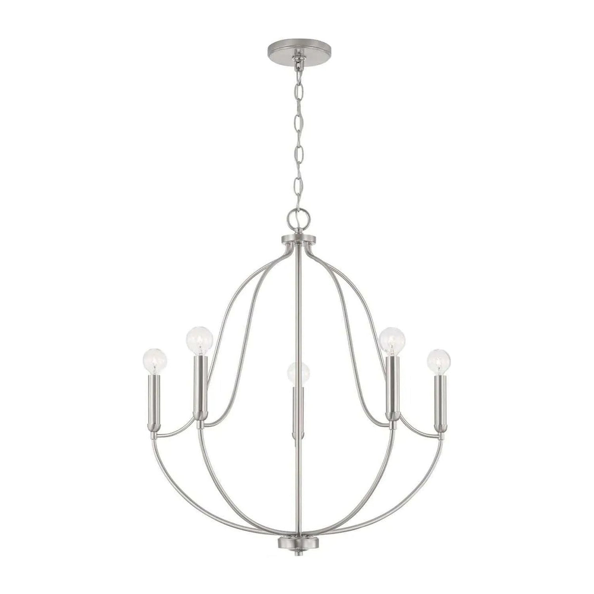 Capital Lighting Fixture Company - Madison Chandelier - 447051BN | Montreal Lighting & Hardware