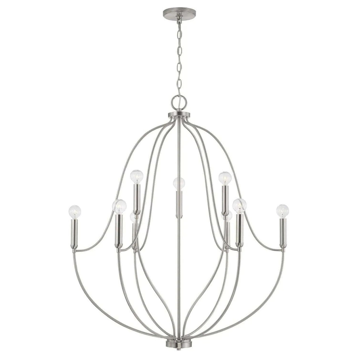 Capital Lighting Fixture Company - Madison Chandelier - 447091BN | Montreal Lighting & Hardware