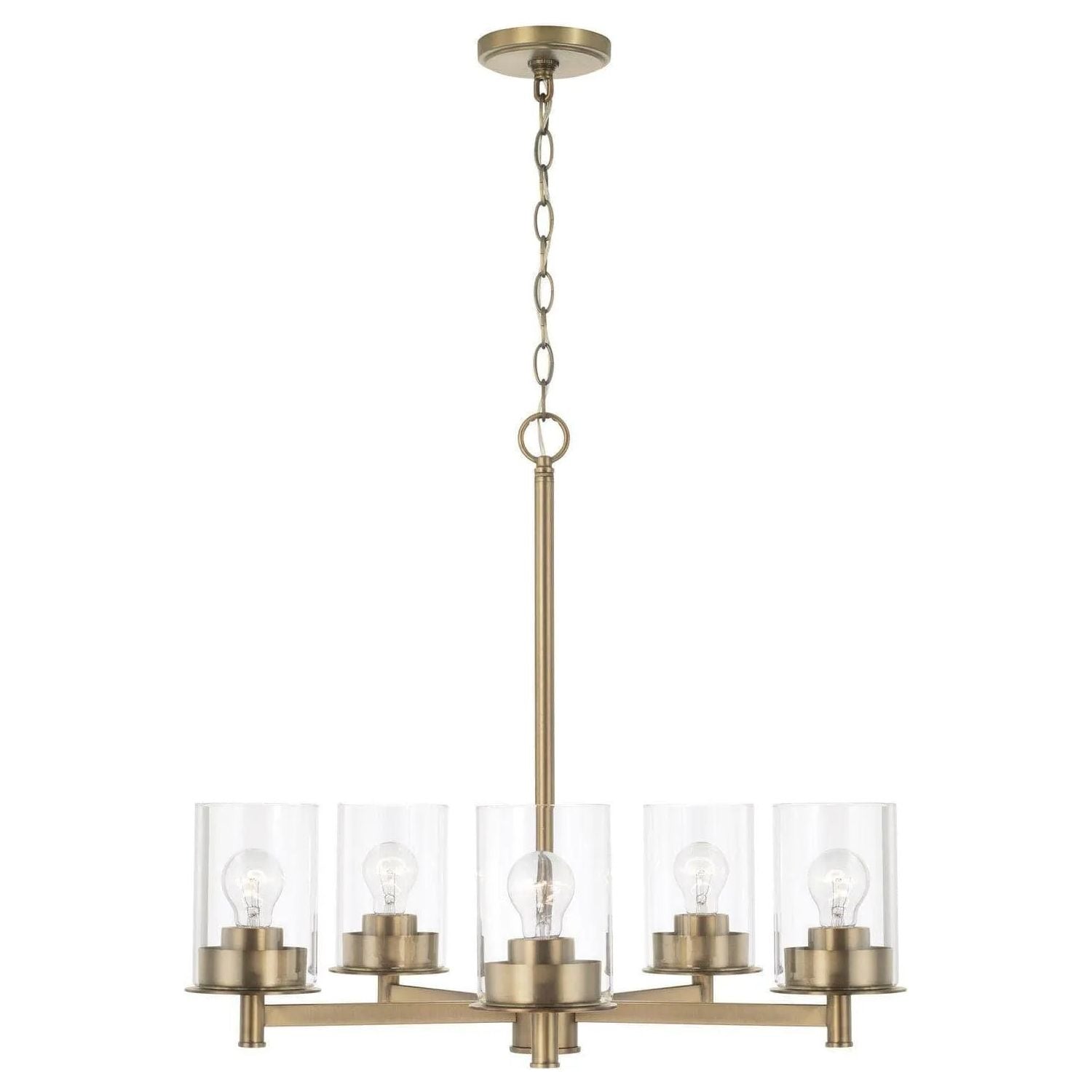 Capital Lighting Fixture Company - Mason Chandelier - 446851AD-532 | Montreal Lighting & Hardware