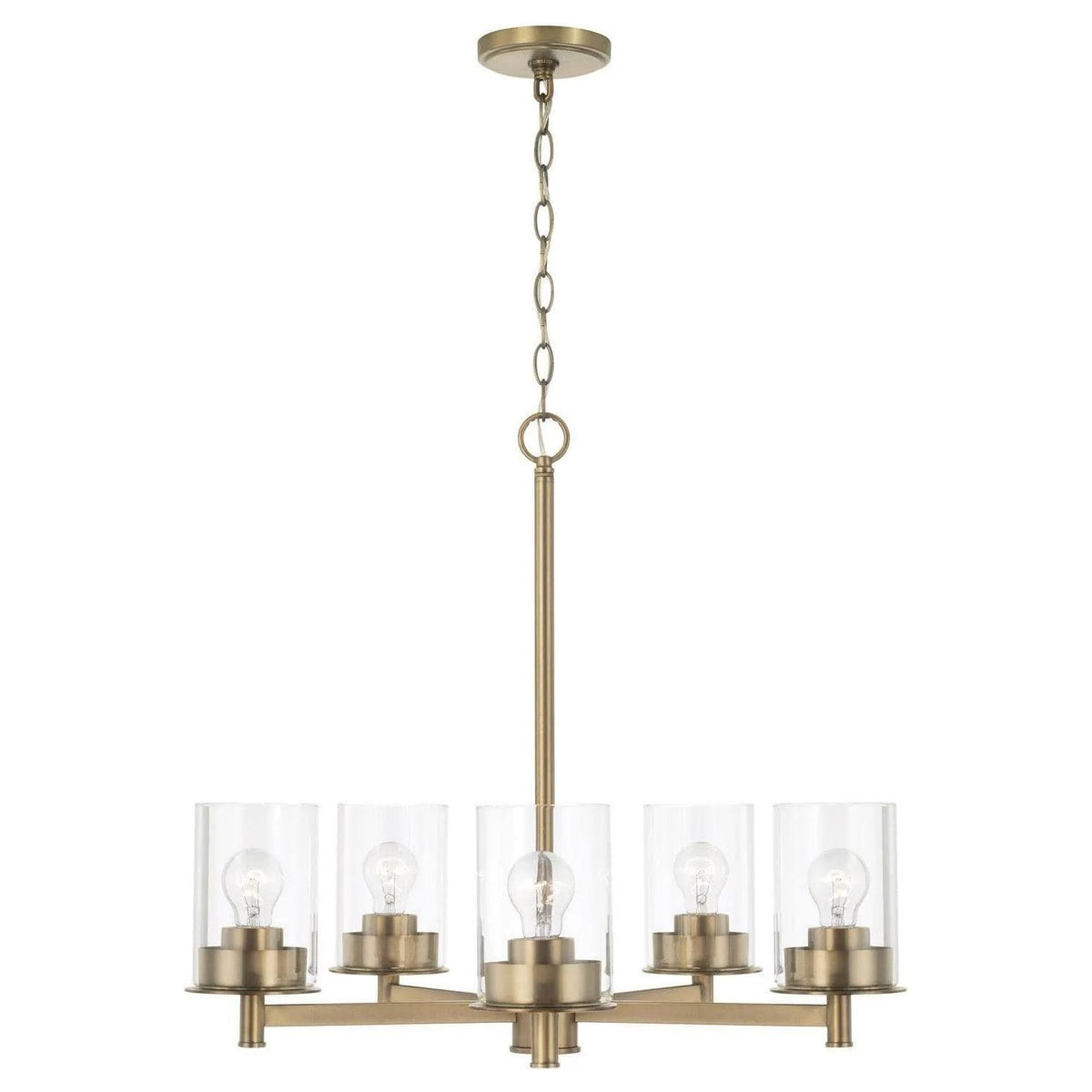 Capital Lighting Fixture Company - Mason Chandelier - 446851AD-532 | Montreal Lighting & Hardware