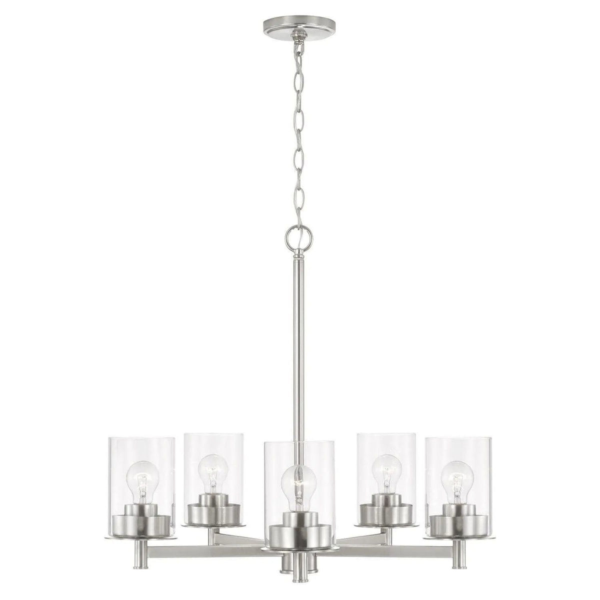 Capital Lighting Fixture Company - Mason Chandelier - 446851BN-532 | Montreal Lighting & Hardware