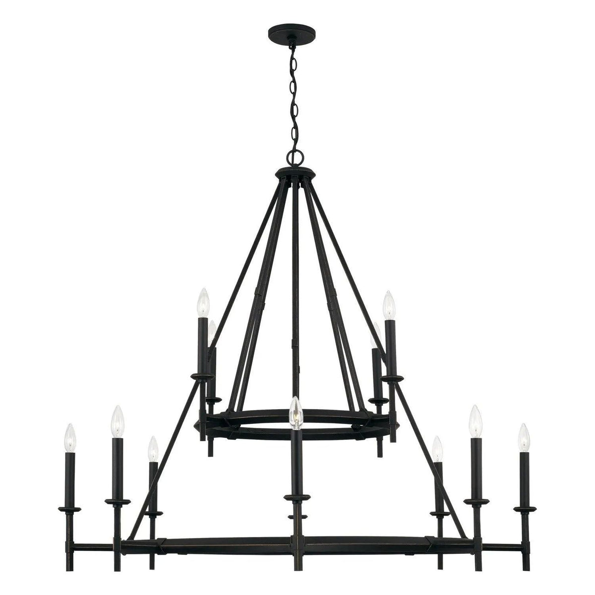 Capital Lighting Fixture Company - Ogden Chandelier - 445201IH | Montreal Lighting & Hardware