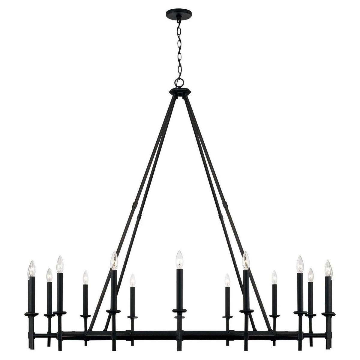 Capital Lighting Fixture Company - Ogden Chandelier - 445202IH | Montreal Lighting & Hardware