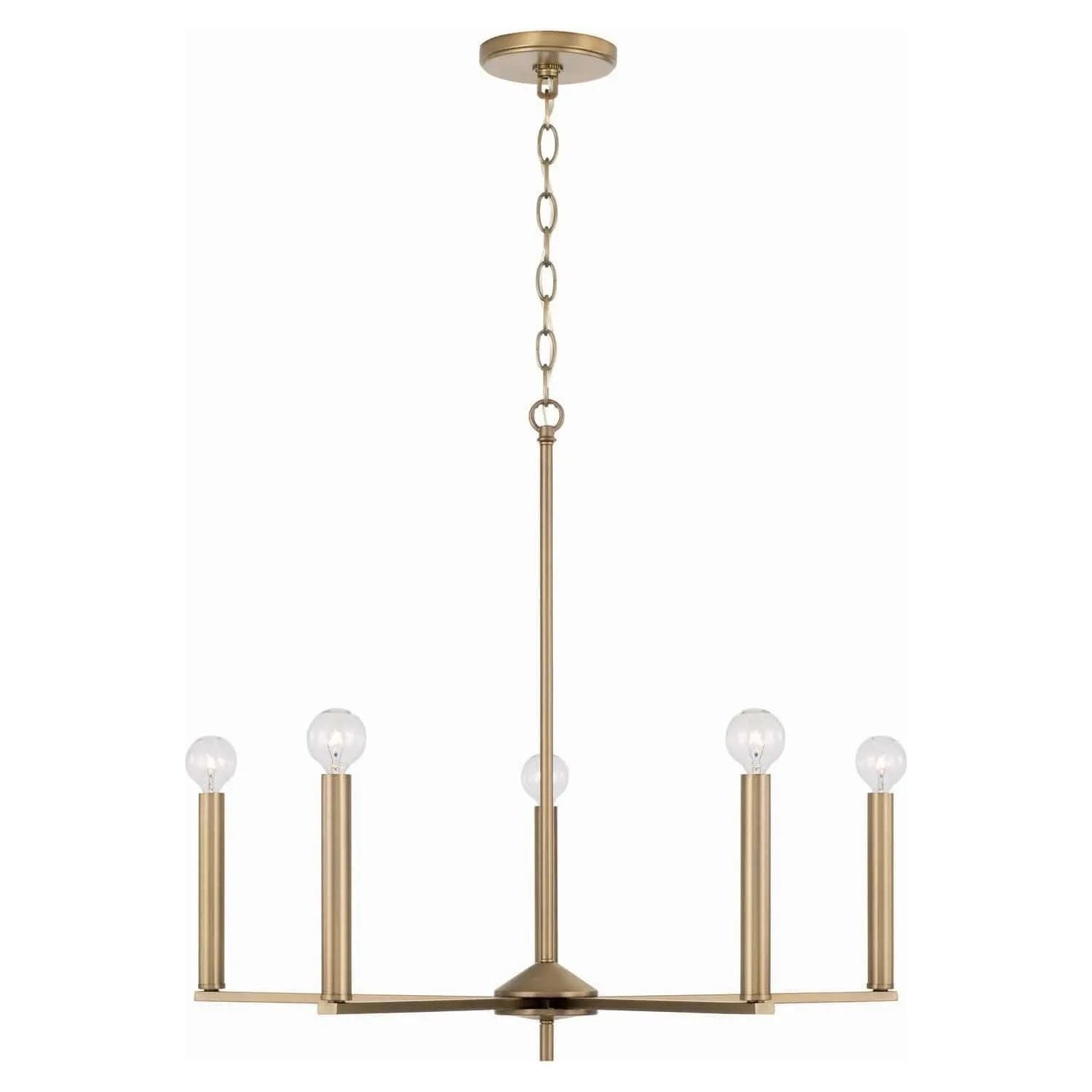 Capital Lighting Fixture Company - Portman Chandelier - 448651AD | Montreal Lighting & Hardware