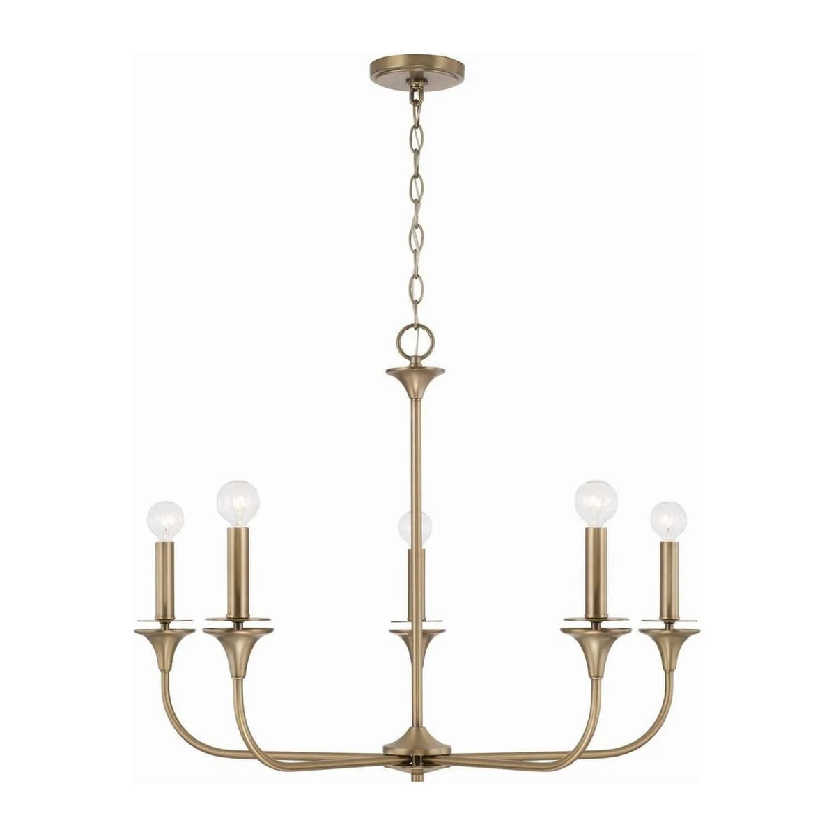 Capital Lighting Fixture Company - Presley Chandelier - 448951AD | Montreal Lighting & Hardware