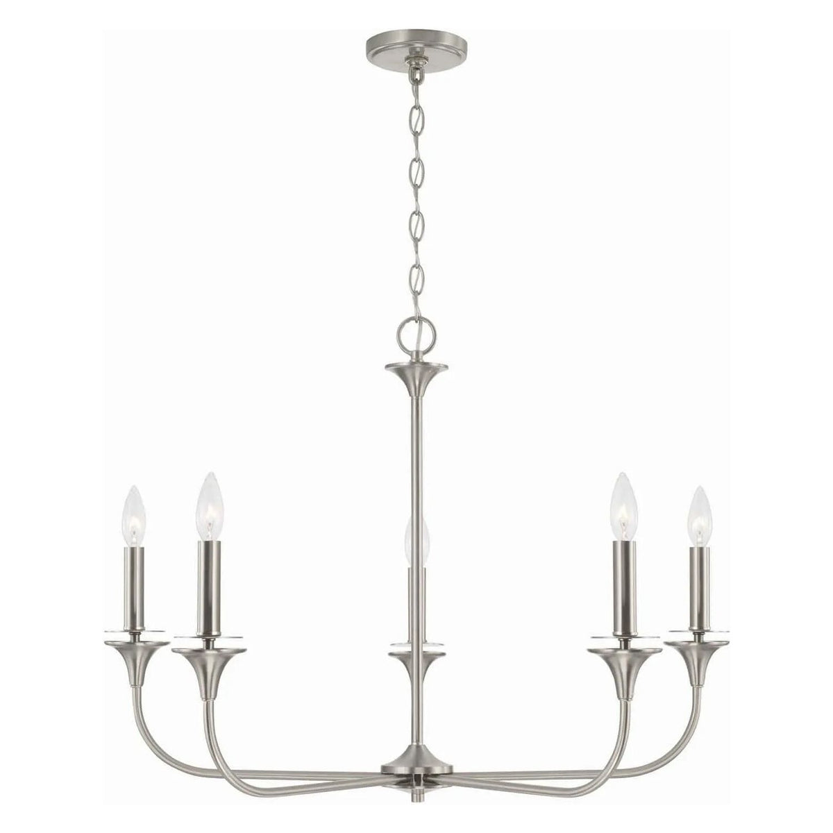 Capital Lighting Fixture Company - Presley Chandelier - 448951BN | Montreal Lighting & Hardware