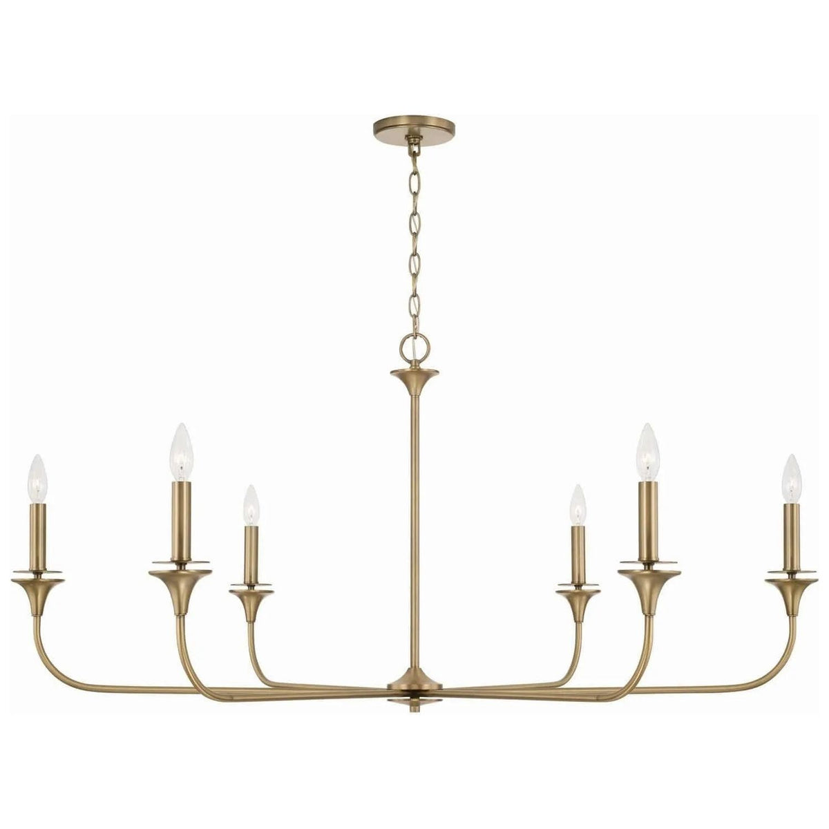 Capital Lighting Fixture Company - Presley Linear Chandelier - 448961AD | Montreal Lighting & Hardware