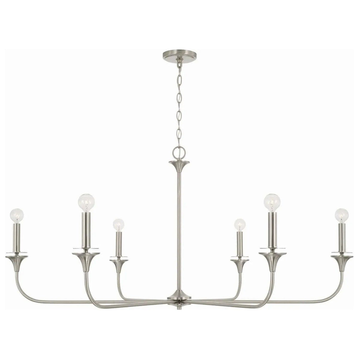 Capital Lighting Fixture Company - Presley Linear Chandelier - 448961BN | Montreal Lighting & Hardware