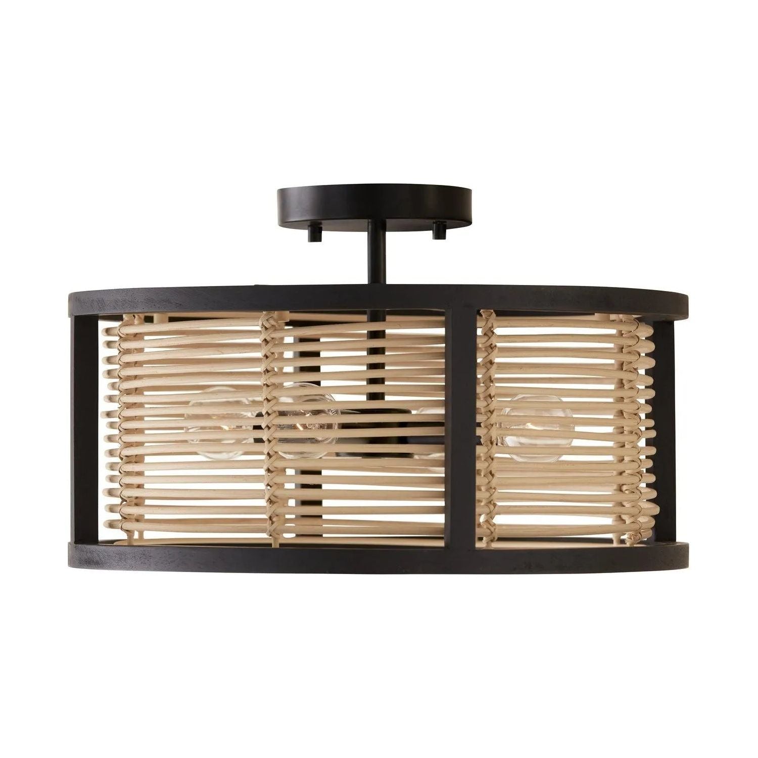 Capital Lighting Fixture Company - Rico Semi-Flush Mount - 244041FK | Montreal Lighting & Hardware