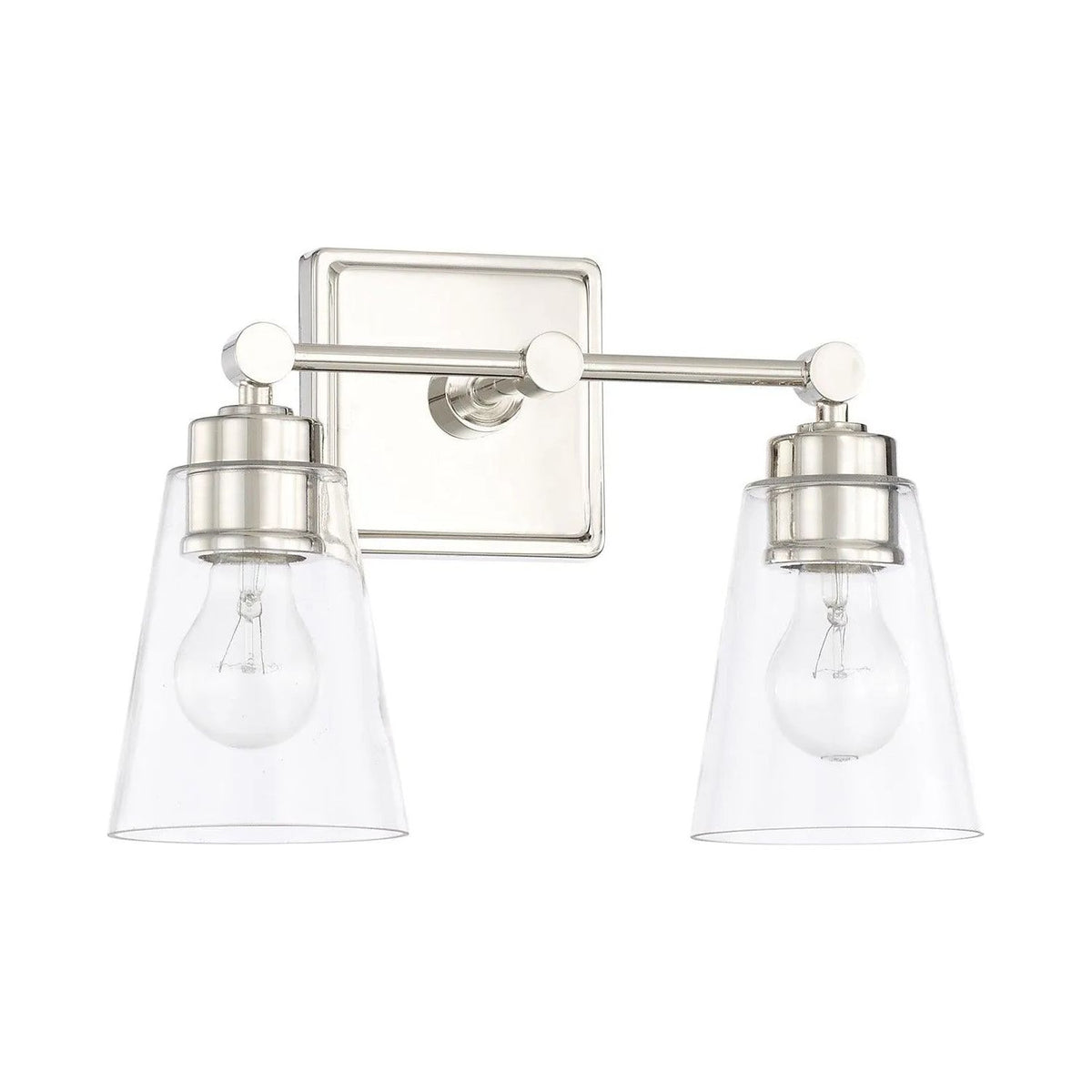 Capital Lighting Fixture Company - Rory Vanity - 121821PN-432 | Montreal Lighting & Hardware