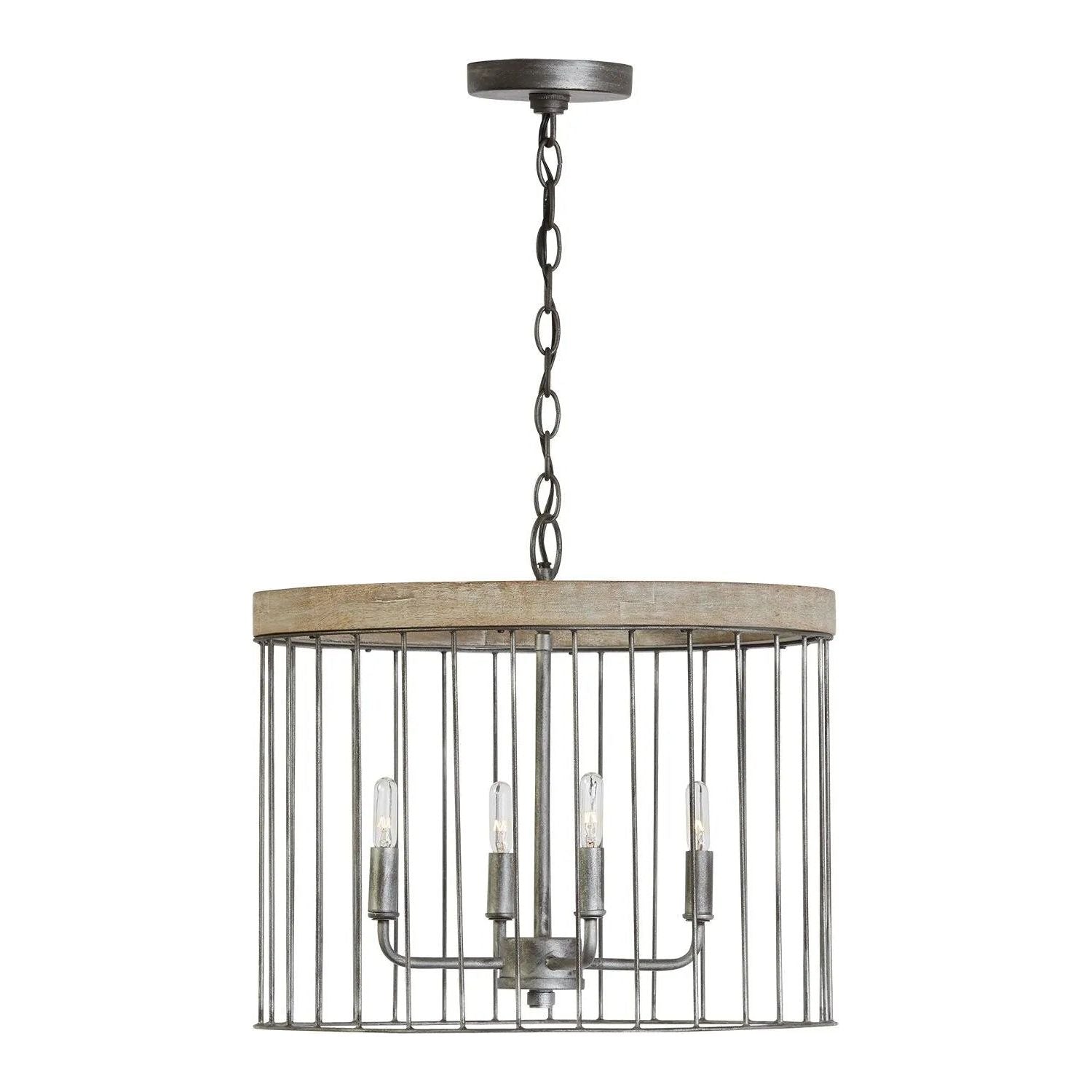 Capital Lighting Fixture Company - Russell Caged Pendant - 335041UW | Montreal Lighting & Hardware