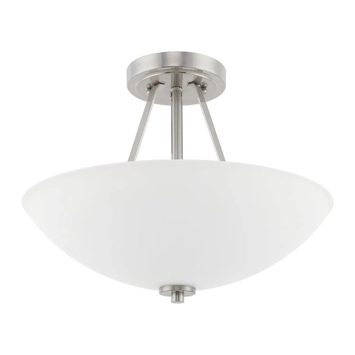 Capital Lighting Fixture Company - Stewart Semi-Flush Mount - 218921BN | Montreal Lighting & Hardware