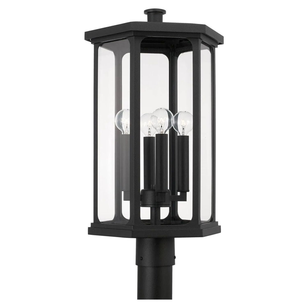 Capital Lighting Fixture Company - Walton Outdoor Post Lantern - 946643BK | Montreal Lighting & Hardware