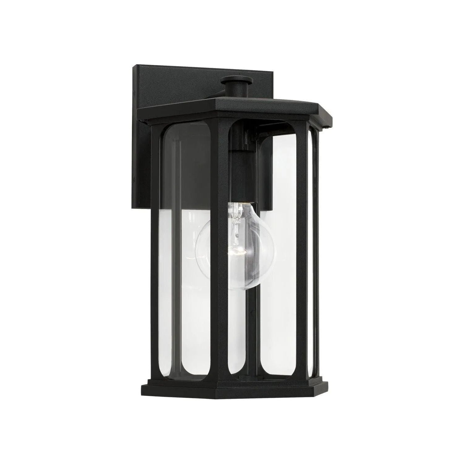 Capital Lighting Fixture Company - Walton Outdoor Wall Lantern - 946611BK | Montreal Lighting & Hardware