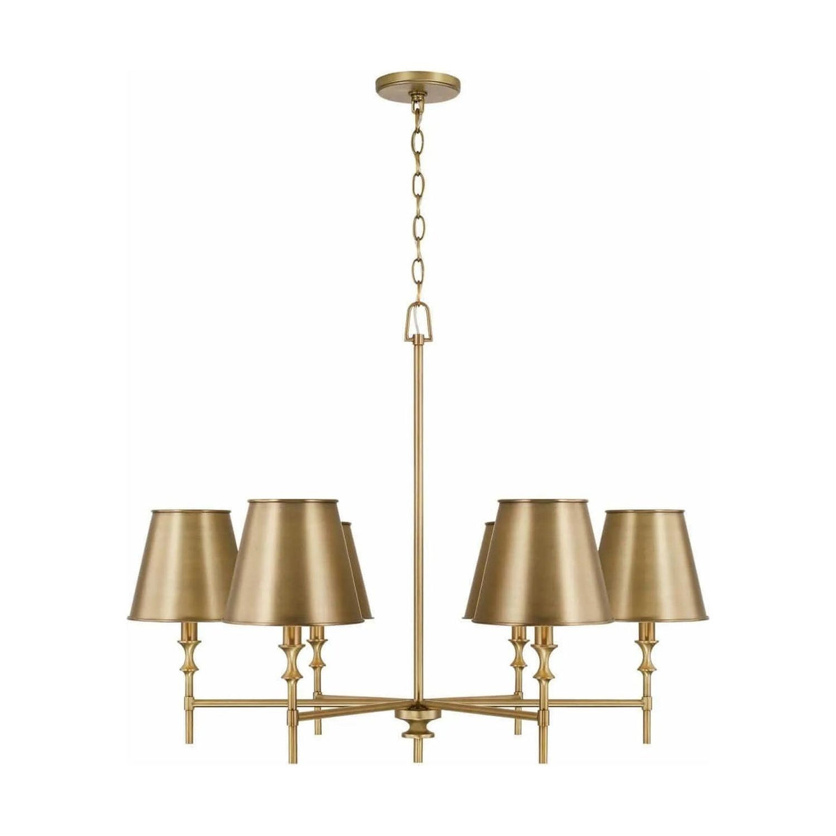 Capital Lighting Fixture Company - Whitney Chandelier - 449761AD-707 | Montreal Lighting & Hardware