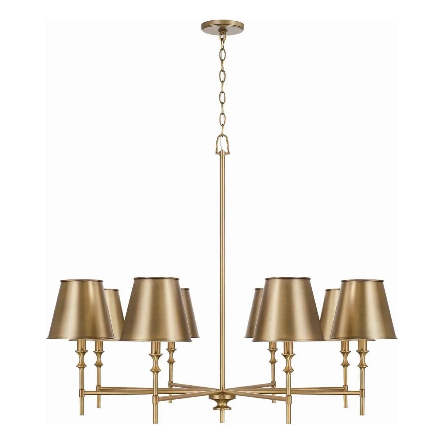 Capital Lighting Fixture Company - Whitney Chandelier - 449781AD-707 | Montreal Lighting & Hardware