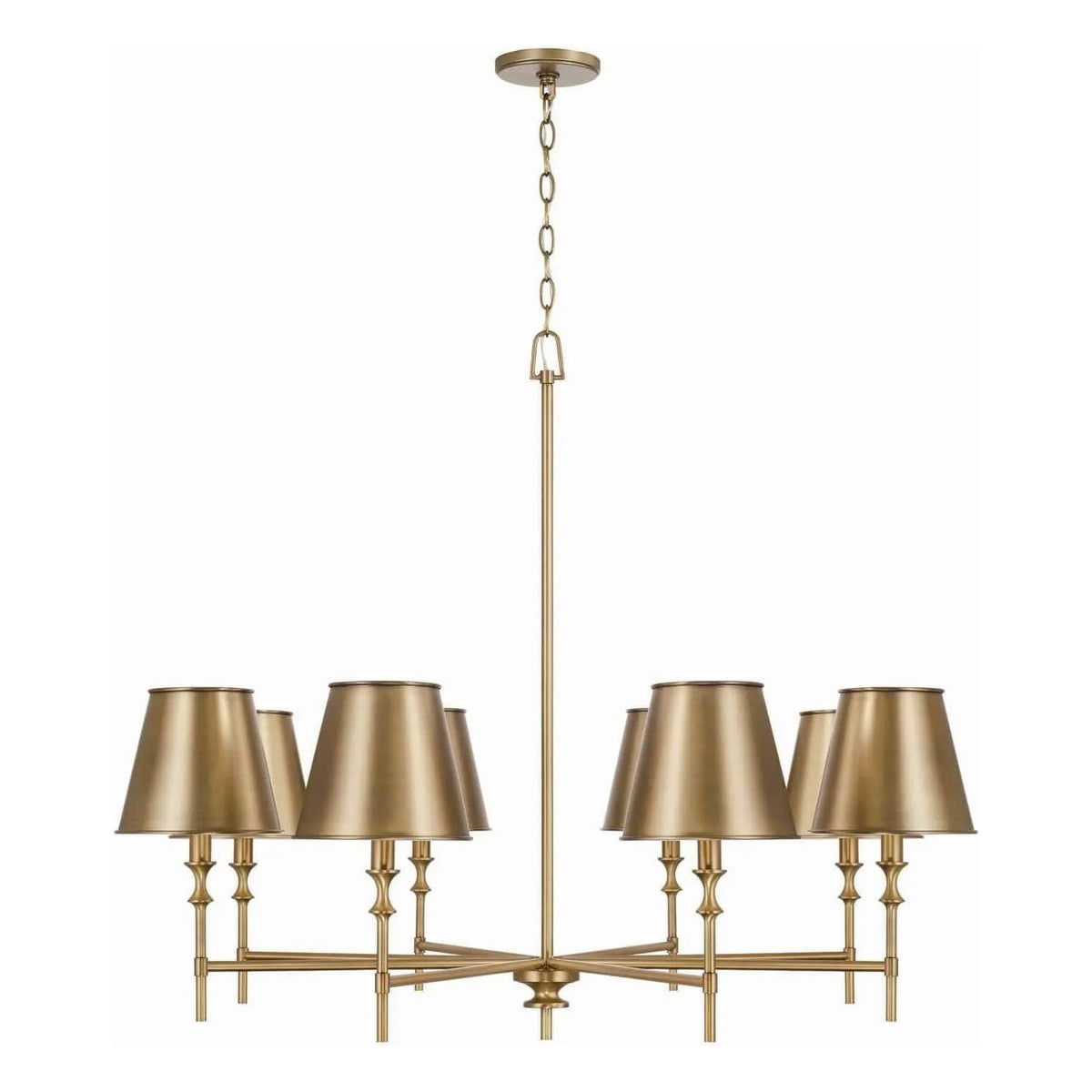 Capital Lighting Fixture Company - Whitney Chandelier - 449781AD-707 | Montreal Lighting & Hardware