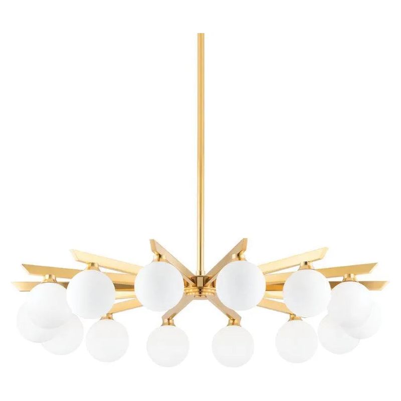 Corbett Lighting - Astra Chandelier - 402-14-VB | Montreal Lighting & Hardware