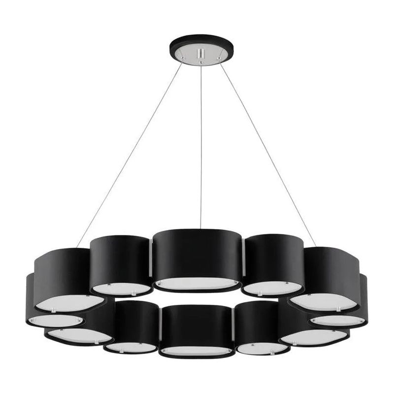 Corbett Lighting - Opal Chandelier - 393-30-SBK/SS | Montreal Lighting & Hardware