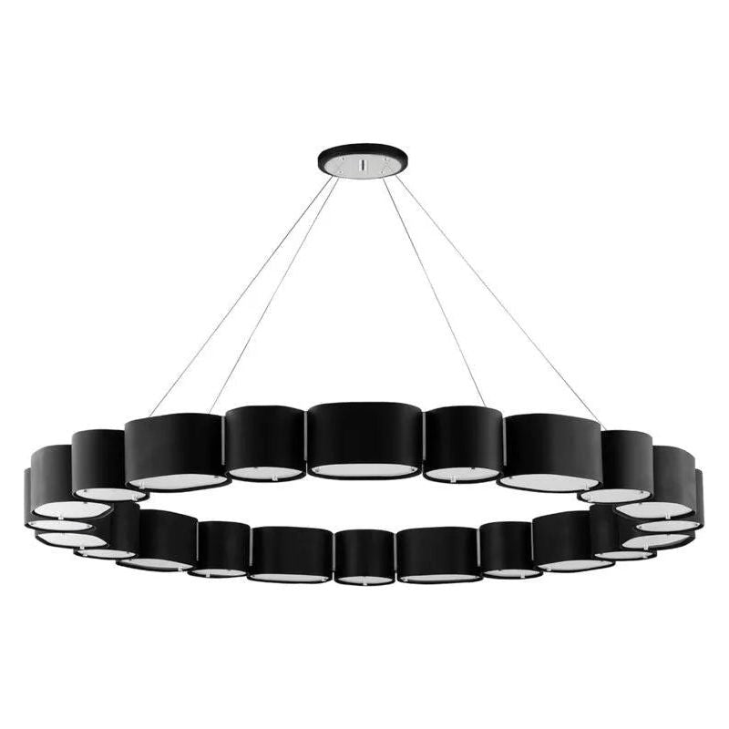 Corbett Lighting - Opal Chandelier - 393-50-SBK/SS | Montreal Lighting & Hardware