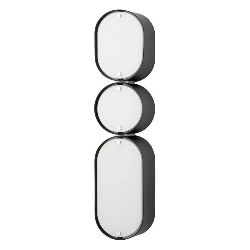 Corbett Lighting - Opal Wall Sconce - 393-03-SBK/SS | Montreal Lighting & Hardware