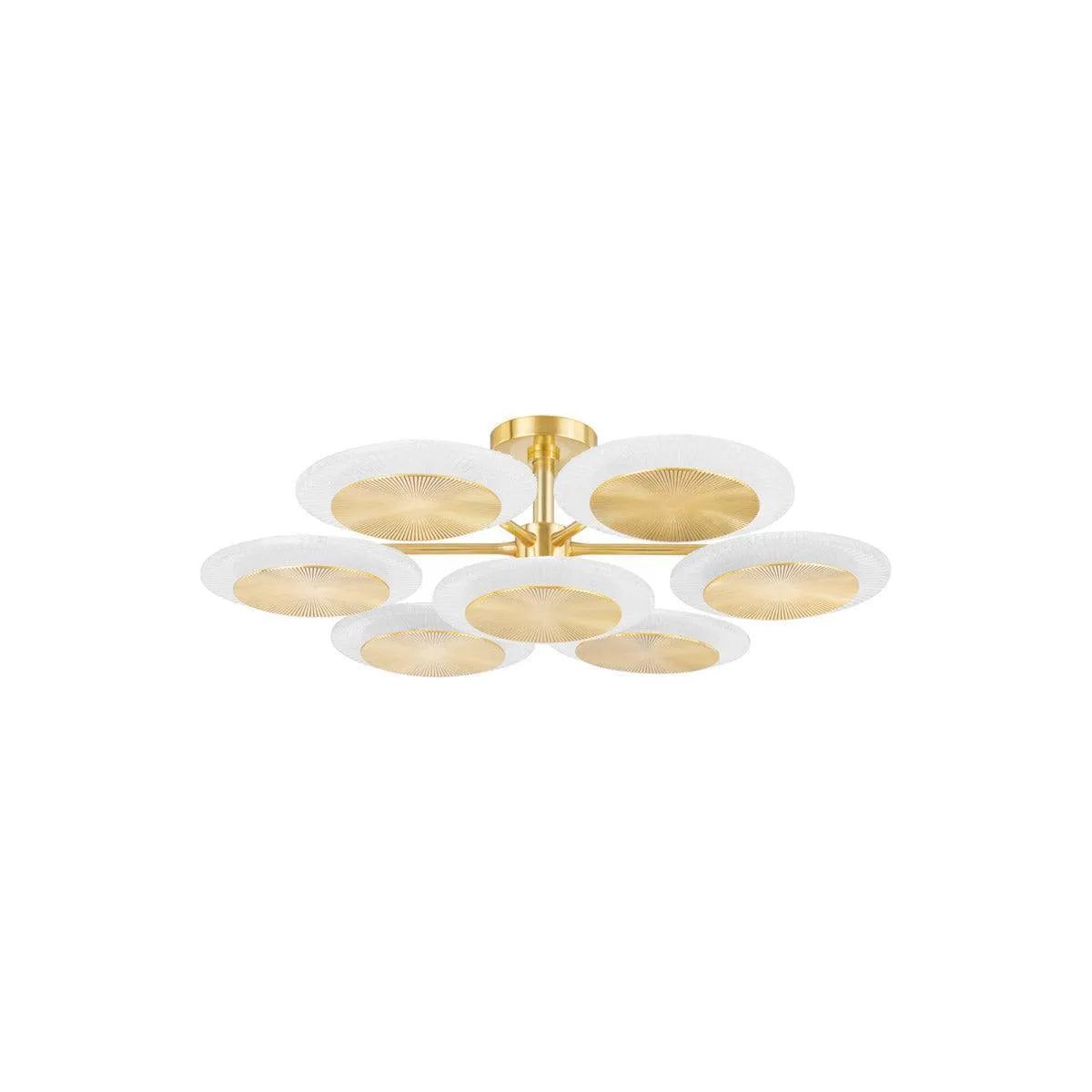 Corbett Lighting - Topaz LED Chandelier - 328-38-VPB | Montreal Lighting & Hardware